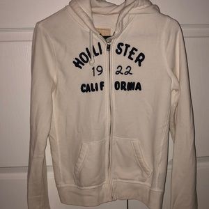 Hollister zip hoodie!